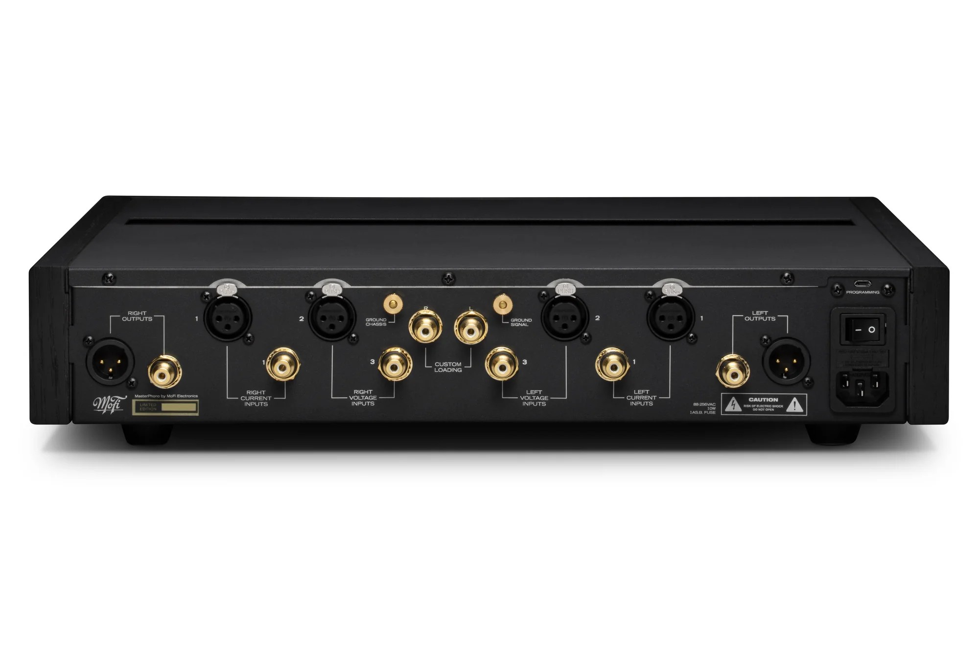 MoFi MasterPhono: A Benchmark in analog audio 11 Mofi Masterphono inputs and outputs