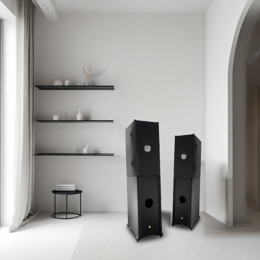 Gold Note Diana: Beautiful modular speaker system from Italy 8 Gold Note Diana modular speaker system, i.e. Diana I or Diana II to be combined with Diana III-F