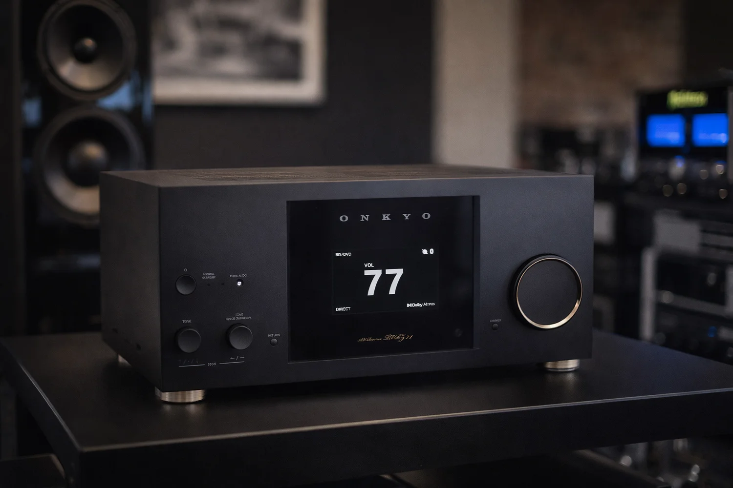 Which Home Cinema Upgrade Should You Choose Next? 16 Onkyo’s next-generation flagship AV receiver makes an early appearance, showcasing a bold new design, massive chassis, advanced room correction with Dirac Live and ART, and ambitions aimed squarely at reference-level home cinema systems.