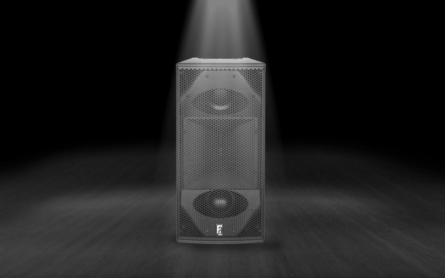The ribbon driver is mounted in a vertically symmetrical "clamshell" configuration and complemented by two custom-designed 10-inch midbass drivers with dual 3-inch voice coils and neodymium magnet systems.