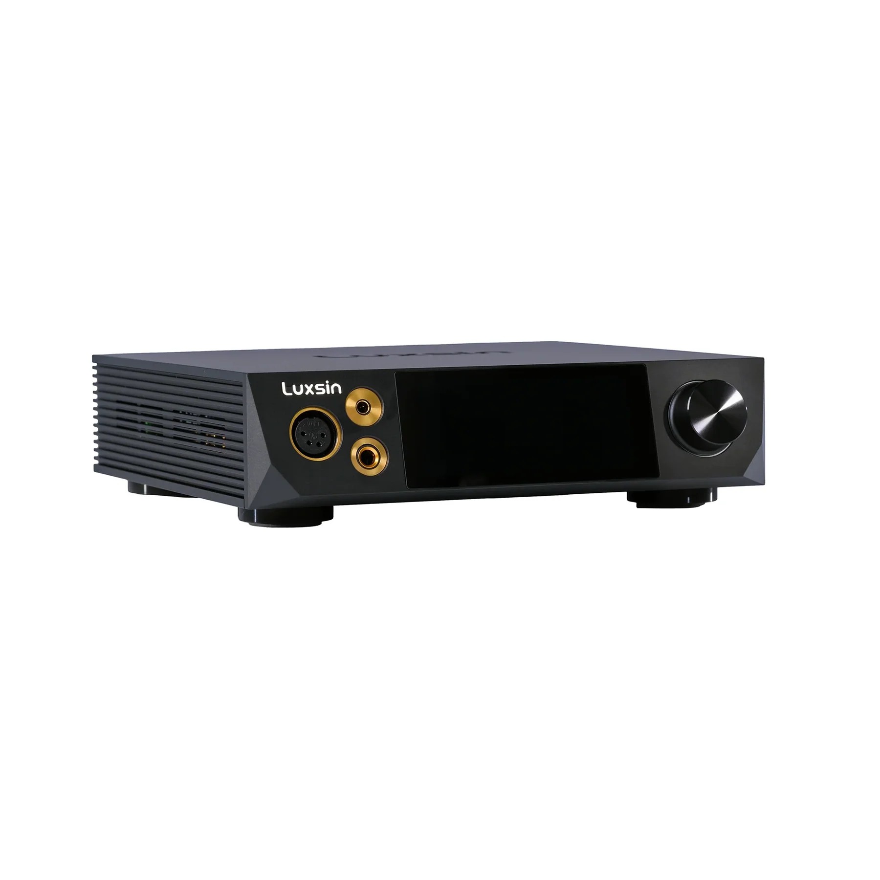 The Luxsin X8 pairs a minimalist desktop design with a complex 8-DAC architecture under the hood.