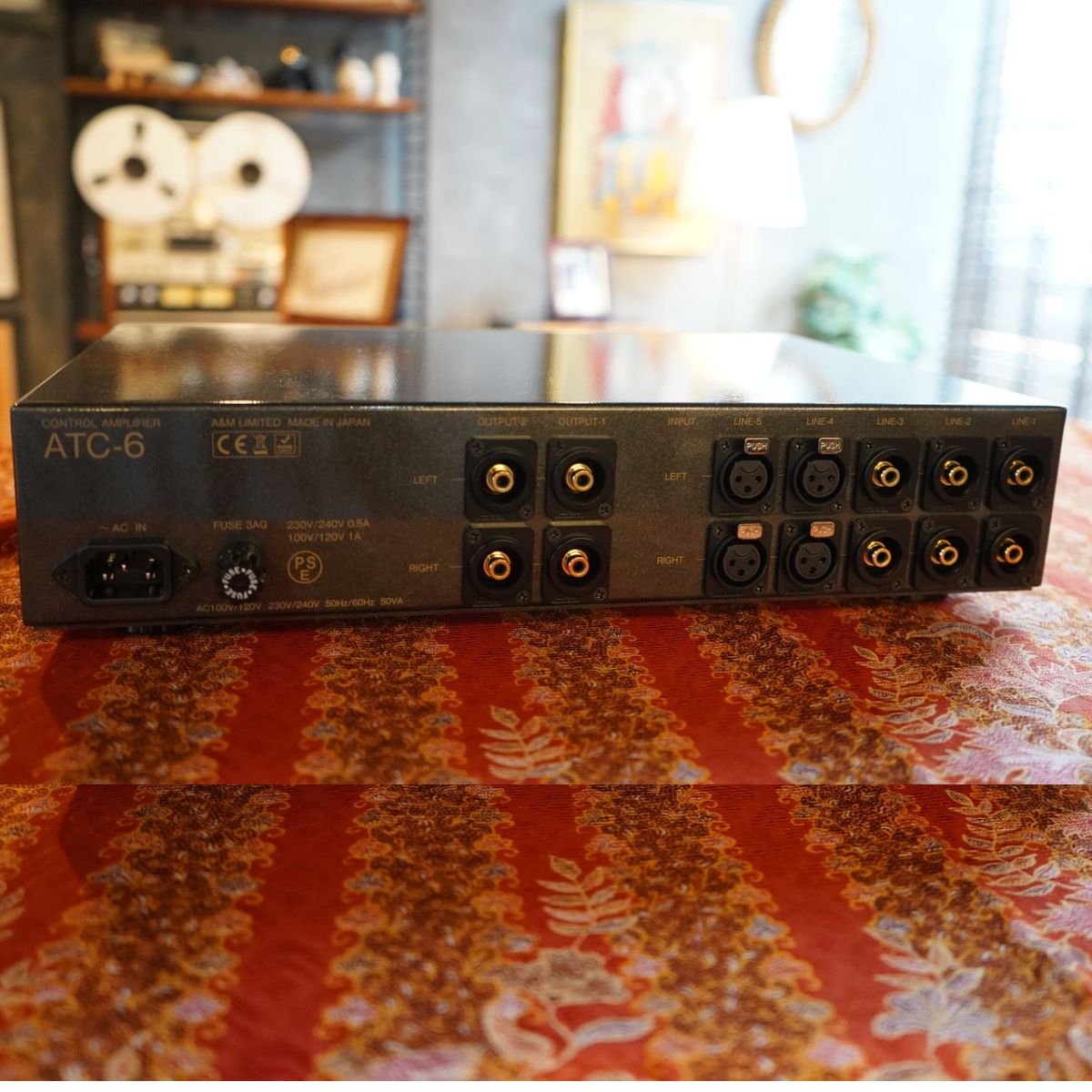 Air Tight ATC-6 inputs and outputs